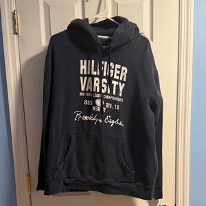 Varsity Navy Hoodie